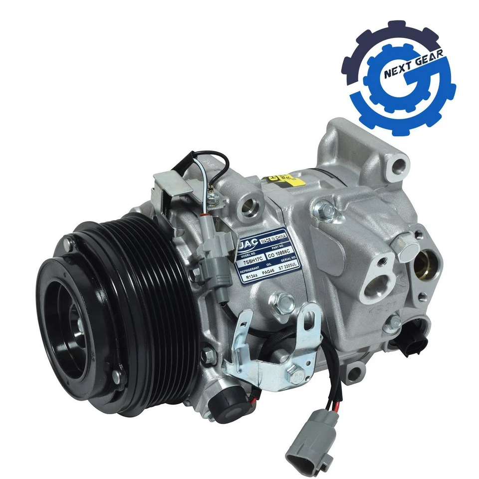 New UAC A/C Compressor for 2007-2016 Lexus ES350 Toyota RAV4 Venza CO10856C - Image 1 of 1