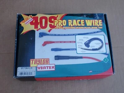 Taylor Cable 79653 Spark Plug Wire Set 409 Pro Race Spiral Core 10.4 mm NOS - Image 1 of 4