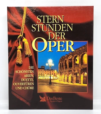 (GERMAN) STERN STUNDEN DER OPER ~ 5 CASSETTE SET  1997 DAS BESTE READER'S DIGEST - Image 1 of 4