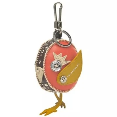 BURBERRY Cuero Derek El Pájaro Charm Llavero Auténtico - Sin Caja Foto 1 de 4