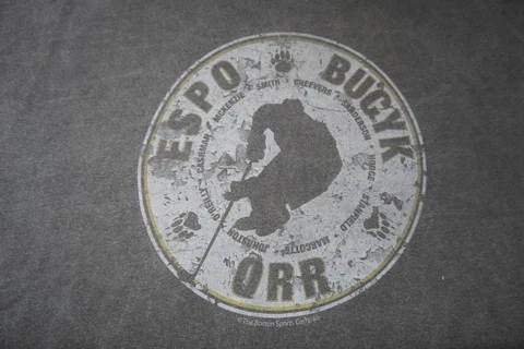 ESPOSITO BUCYK ORR McKENZIE SANDERSON CHEEVERS HODGE (2XL) T-Shirt BOSTON BRUINS Cover
