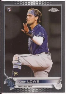 2022 Topps Chrome Base Set # 83 - Josh Lowe - Rookie Card - Tampa Bay Ray - Bild 1 von 1