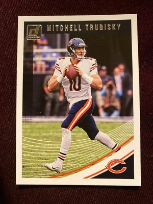 2018 Donruss #46 Bears Mitchell Trubisky Football Card  - Image 1 of 2