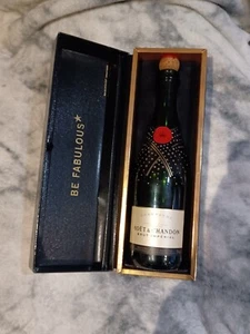 Moet & Chandon Champagne Brut Imperial 750ML Swarovski Bottle Window Bar Display - Picture 1 of 10