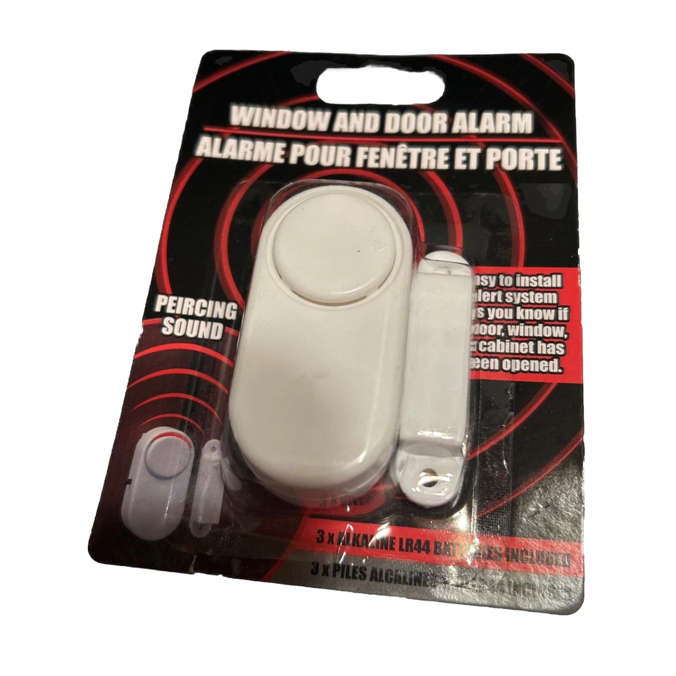 Armario/alarma de puerta inalámbrica de seguridad para el hogar alimentada por batería muy fuerte Foto 1 de 4