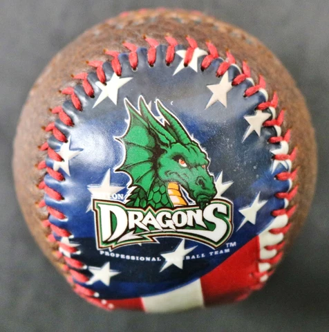 Dayton Dragons Ohio Minor League Baseball Flag Logo America's Favorite Pastime Cover