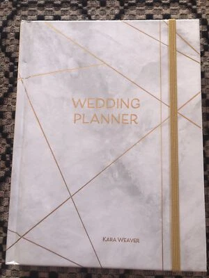 Organizador planificador de bodas, mármol - diario, diario, regalo de compromiso Kara Weaver Foto 1 de 4