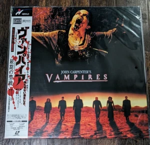 John Carpenter's Vampires Laserdisc Japan Only PILF-7397 James Woods 1999 AC3 WS - Afbeelding 1 van 3
