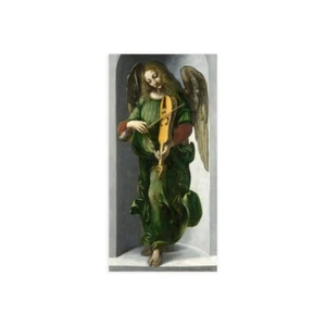 Impression sur Toile Papier Affiche Ou Peinture After Da Vinci An Angel En Gree - Imagen 1 de 2