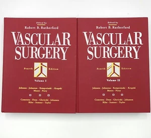 Vascular Surgery Volumes 1 & 2 4th Edition Hardcover Good Condition - Picture 1 of 11