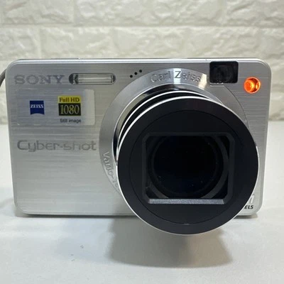 Sony Digital Camera Cybershot DSC-W170 10.1MP Silver Tested - Image 1 of 4