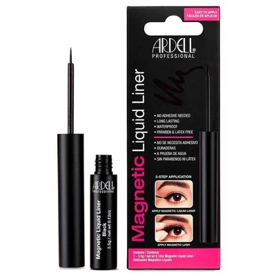 Ardell Magnetic Liquid Eyeliner Black Waterproof Glue-Free 0.12oz NIB - image 1 of 2
