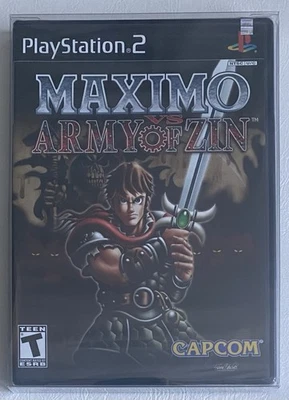 Maximo vs Army of Zin Black Label (PlayStation 2, PS2, 2003, New & Sealed) - Image 1 of 4