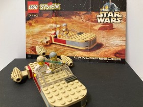 Lego Starwars 7110 Landspeeder with instruction 100% Complete from Japan