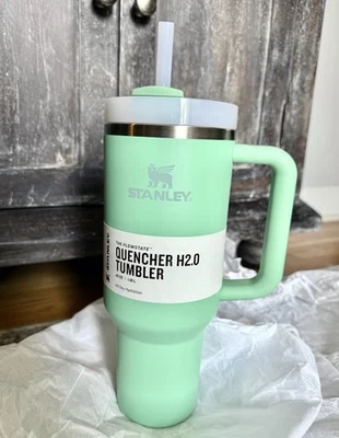NEW Stanley Adventure Quencher H2.0 FlowState 40 oz Travel Tumbler - Jade - Image 1 of 3