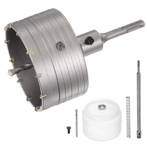 Concrete Hole Saw 110mm / 4.33" Dia Carbide Tip Cutter Round Shank - Picture 1 of 8