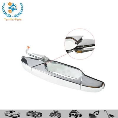 Traje para Chevrolet Silverado 2500 HD 2007-2014 manija de puerta exterior trasera derecha Foto 1 de 4