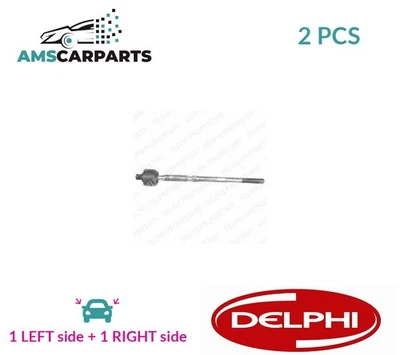 TIE ROD AXLE JOINT PAIR INNER TA1597 DELPHI 2PCS NEW OE REPLACEMENT - Image 1 of 4