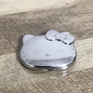 Hello Kitty Sanrio, Compact Mirror Silver-tone Travel Purse 2008 - Picture 1 of 11