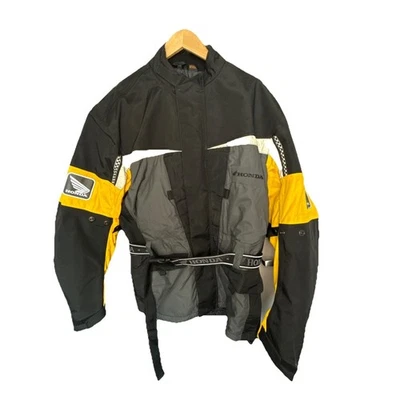 Chaqueta De Colección Honda Rider Collection Moto 2XL Negra Gris Amarilla Reflectante Foto 1 de 4