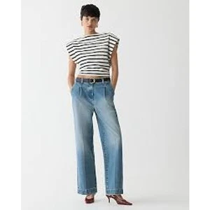 J. Crew Demi Boot Crop Jean Light Blue Size 33 - Picture 1 of 6