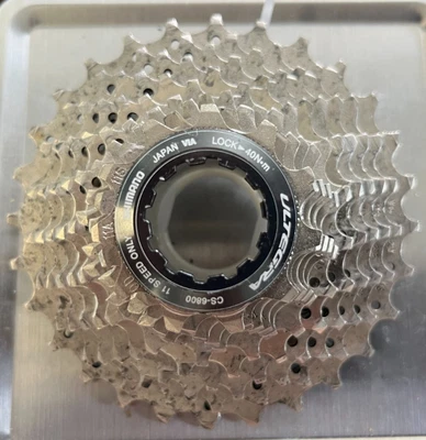 Piñón de casete de carretera Shimano Ultegra CS6800 11-28T 11 velocidades Foto 1 de 2