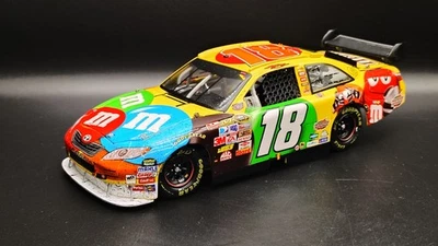 2008 Kyle Busch #18 M&M's Talladega выиграть гоночную версию 1:24 пожалуйста, прочитайте! - Изображение 1 из 4