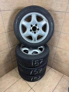 Original Mercedes CLK W208 Winterreifen Kompletträder Winterräder Radsatz Alu - Bild 1 von 16