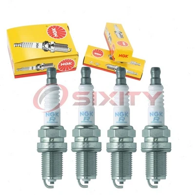 4 pc NGK Standard Spark Plugs for 1998-2003 Isuzu Rodeo 2.2L L4 Ignition dk - Image 1 of 4