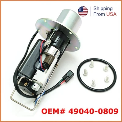 49040-0809 Fuel Pump Gas Sending Unit For 2004 2005 Kawasaki Ninja Zx10r ZX1000C - Imagem 1 de 4