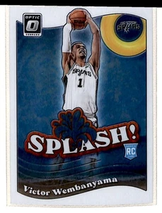 2024-25 Donruss Optic Splash! Victor Wembanyama RC San Antonio Spurs #6 - Picture 1 of 2