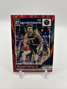 2024-25 Panini Donruss optic Micheal Porter Jr. Red Wave /149 - Picture 1 of 2