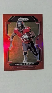 Panini Prizm #292 2021 Antonio marrón venta al por menor rojo SSP rojo holograma a juego de colores bucs - Imagen 1 de 3