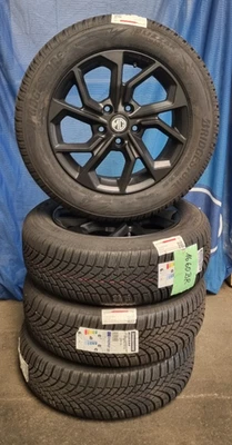 Satz Winterräder MG ZS EV MG5 MG 5 205 60 R16 96H Bridgestone Alu Schwarz Reifen - Bild 1 von 4