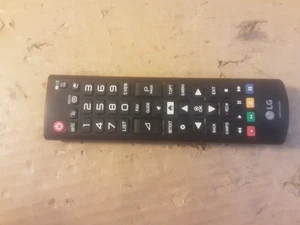 LG AKB74475490 Fernbedienung schwarz kabellos tragbar für 43LH510V & 32LH510U TV - Bild 1 von 5