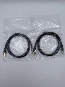 MONSTER 4K CAVO HDMI HDMI Ultra Alta Velocità 2.0 4ft Nuovo Sigillato Lotto di 2 - Foto 1 di 4