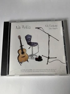 Nik Kershaw : No Frills CD 2009 Solo Acoustic Album 15 Tracks Surface Scratches - Picture 1 of 5