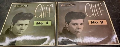 Cliff Richard No 1 & No.2 7" EP's Cliff With The Drifters (1959) EX Condition  - Image 1 of 2