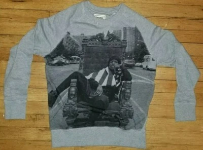 NUEVO SIN ETIQUETAS ELEVEN PARIS x A$AP Rocky Foto Impresión Pullover Sudadera Talla XS Foto 1 de 4