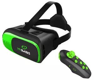 VR BOX OCCHIALI 3DREALTA' VIRTUALE CON TELECOMANDO WIRELESS BLUETOOTH CONTROLLE - Foto 1 di 3