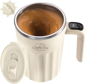 Electric Mixing Mug,Electric Stirring Coffee Mug,Coffee Thermos, Coffee Mugs,Sui - Picture 1 of 7