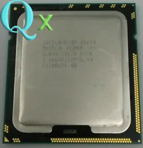 Processore CPU Intel Xeon X5690 LGA1366 3,46 GHz 6 core 6,4G 12 MB 1333 GHz - Foto 1 di 1