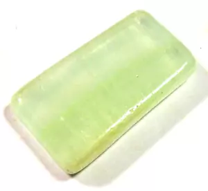 SCHÖNE POLIERTE GRÜNE CALCITSCHEIBE - 3,6 x 2,1 cm 12,72 gm Stress, Klarheit #F - Bild 1 von 4