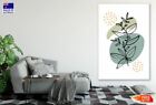 Leaves & Branches Line Art Design Wall Canvas Home Decor Australian Made Quality