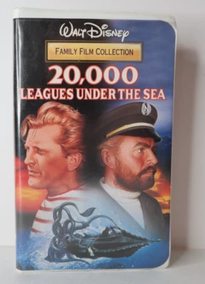 20,000 Leagues Under The Sea VHS Walt Disney Family Film Collection, - Image 1 of 4