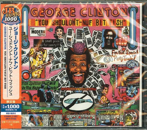 George Clinton - You Shouldn T-Nuf Bit Fish : Limited [New CD] Ltd Ed, Japan - I Foto 1 de 1