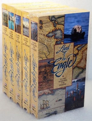 LAND OF THE EAGLE New VHS Volumes 4 5 6 7 8 Native Americans Documentary OOP FS - Image 1 of 4