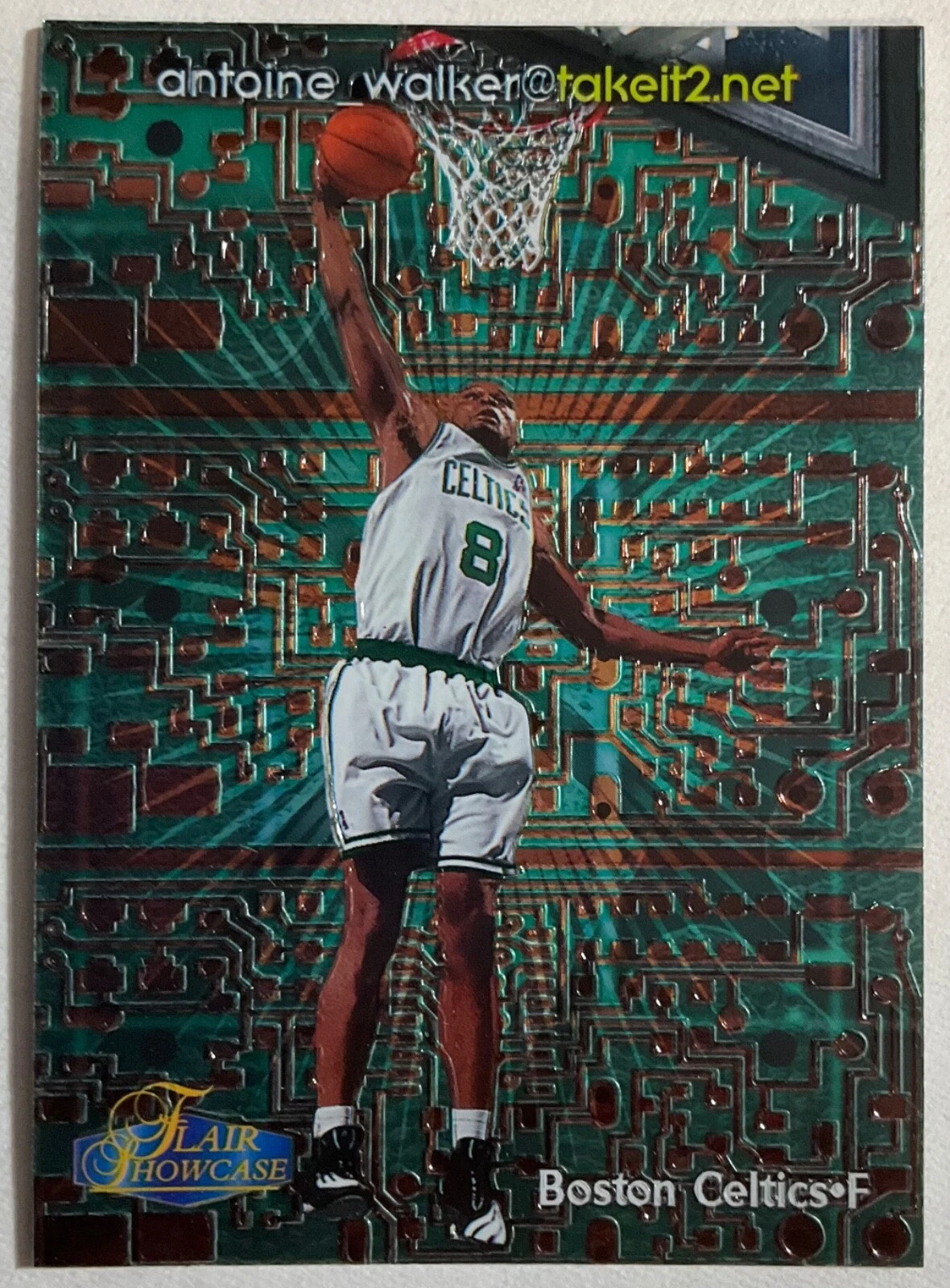 1998-99 Flair Showcase ANTOINE WALKER takeit2.net #6 /1000