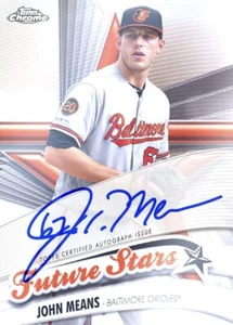 [DIGITAL CARD] Topps Bunt - John Means - Chrome - Future Star Signature - Picture 1 of 1