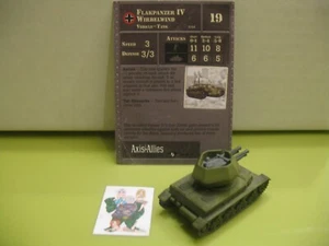 =Axis & Allies Miniatures CONTESTED SKIES Flakpanzer IV Wirbelwind w card 29/45= - Picture 1 of 1